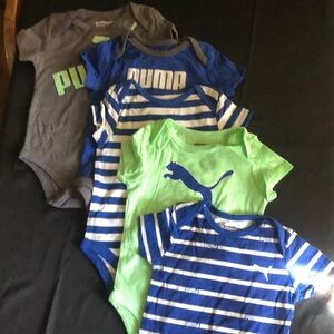 Puma Baby Jersey Bodysuit 6-9 months NWOT